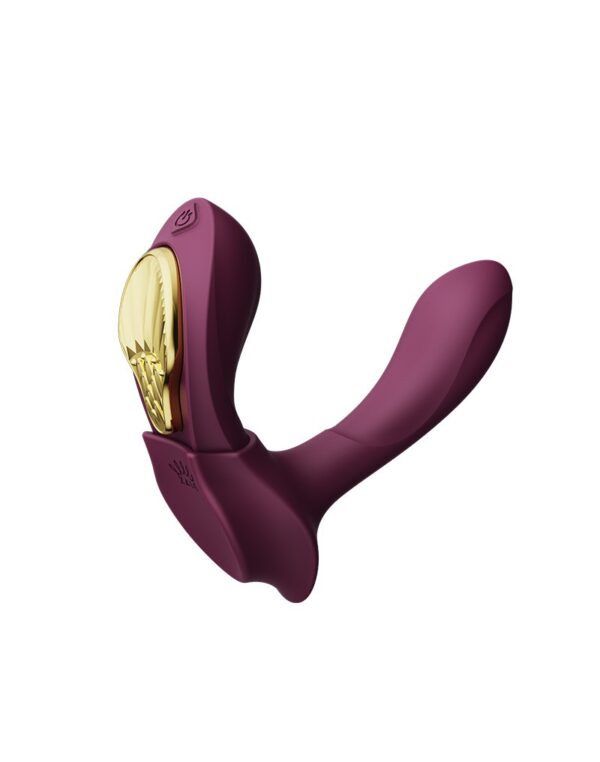 ZALO - AYA - Puettava Vibraattori Kaukosäätimellä - Purppura - Image 4