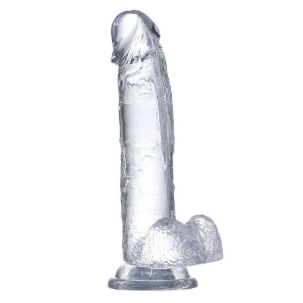 Glazed Realistinen Dildo Kiveksillä – 15,5 cm - Image 3