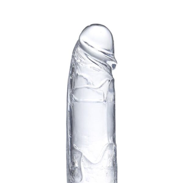Glazed Realistinen Dildo Kiveksillä – 15,5 cm - Image 4