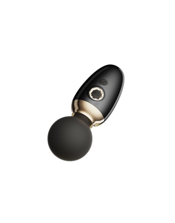 ZALO - AVA - Lämpenevä Mini Sauvavibraattori (App) - Musta - Image 2
