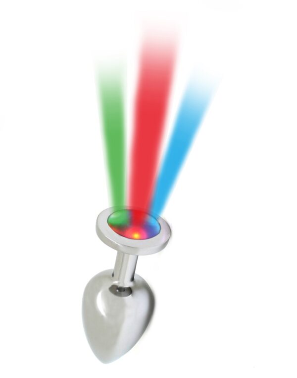 RIMBA TOYS Pisa – LED-valolla Varustettu Anustappi - Hopea