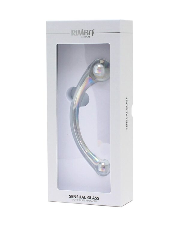 Rimba Sensual Glass Wanda – Kaareva Lasidildo - Image 2